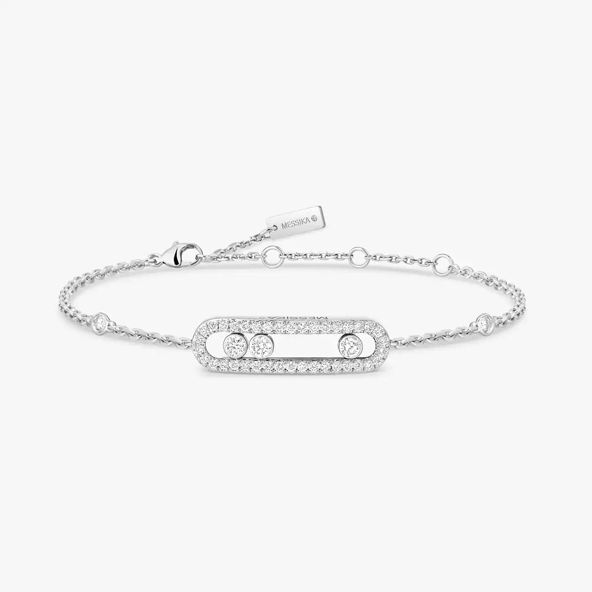 [Aurelle Style]Pavé Baby Move Diamond Bracelet