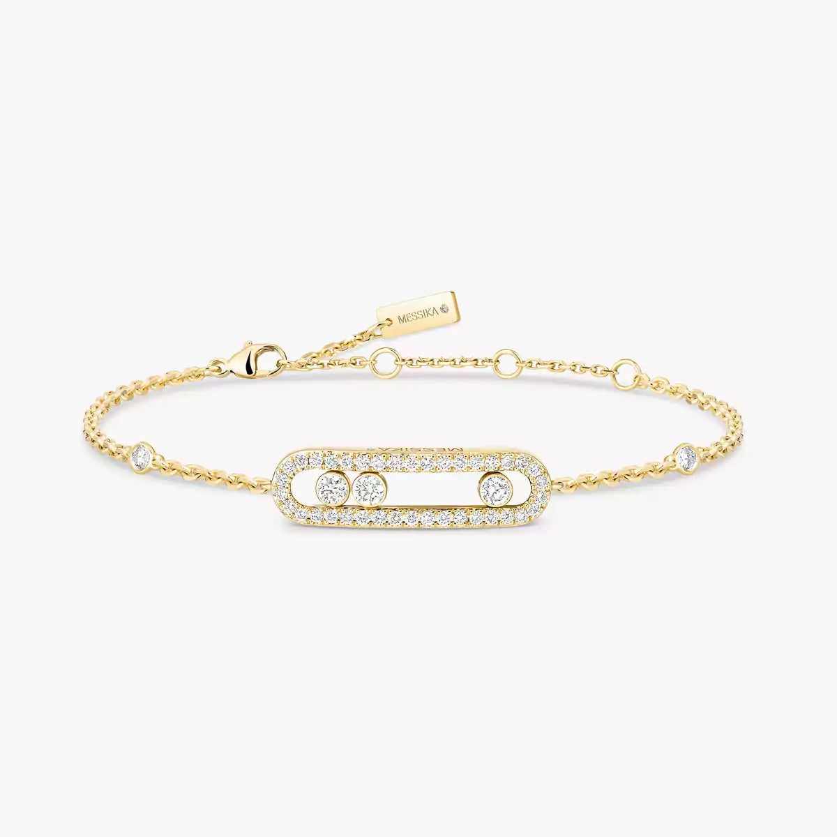 [Aurelle Style]Pavé Baby Move Diamond Bracelet