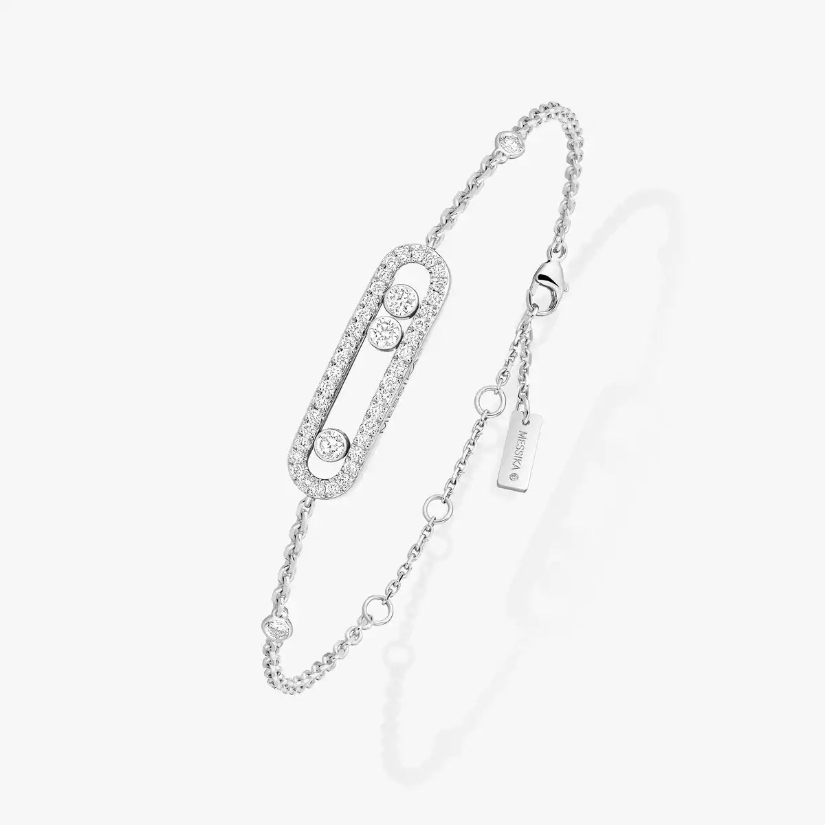 [Aurelle Style]Pavé Baby Move Diamond Bracelet