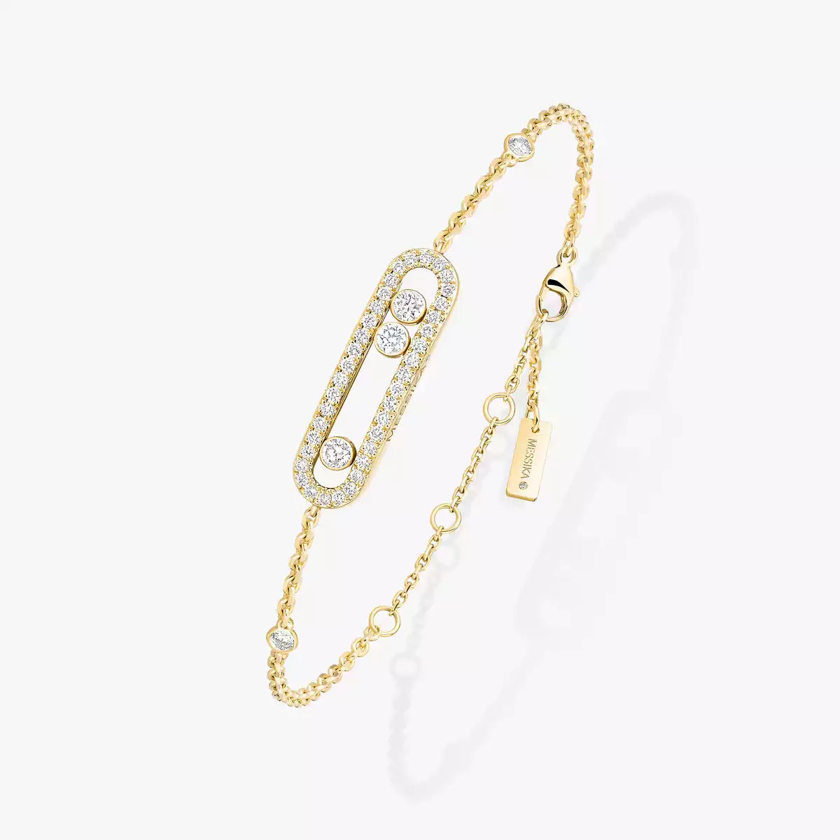 [Aurelle Style]Pavé Baby Move Diamond Bracelet