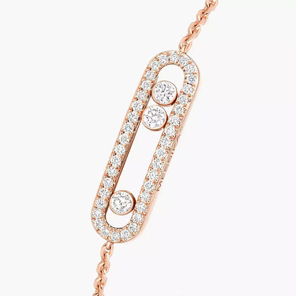 [Aurelle Style]Pavé Baby Move Diamond Bracelet