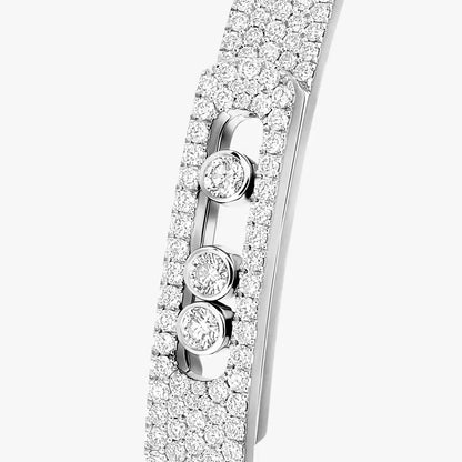[Aurelle Style]Move Noa Full Pavé Diamond Bangle Bracelet