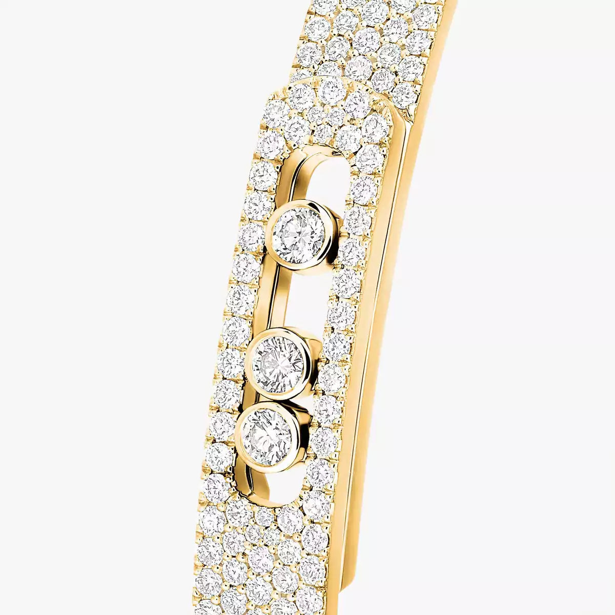 [Aurelle Style]Move Noa Full Pavé Diamond Bangle Bracelet