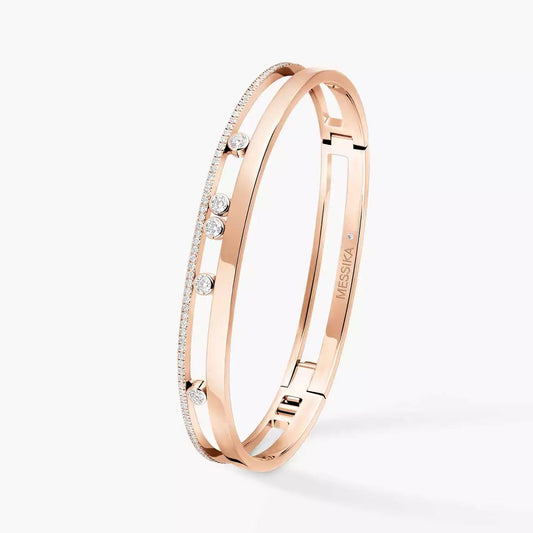 [Aurelle Style]Move Romane Diamond Bangle Bracelet