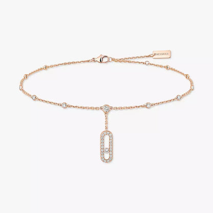 [Aurelle Style] Move Uno pavé ankle bracelet