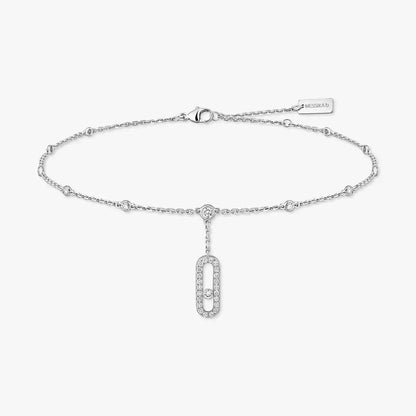 [Aurelle Style] Move Uno pavé ankle bracelet