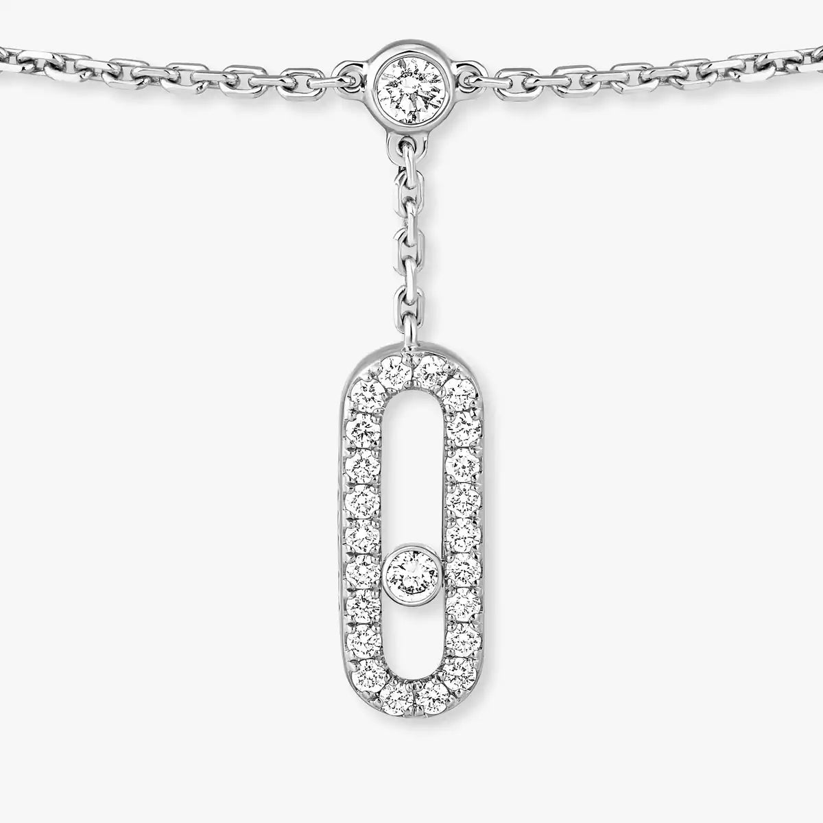 [Aurelle Style] Move Uno pavé ankle bracelet
