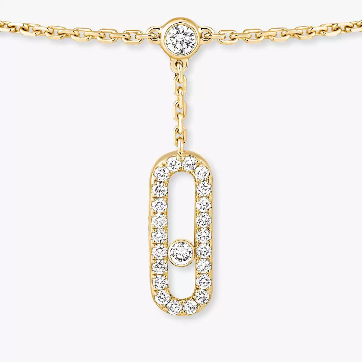 [Aurelle Style] Move Uno pavé ankle bracelet