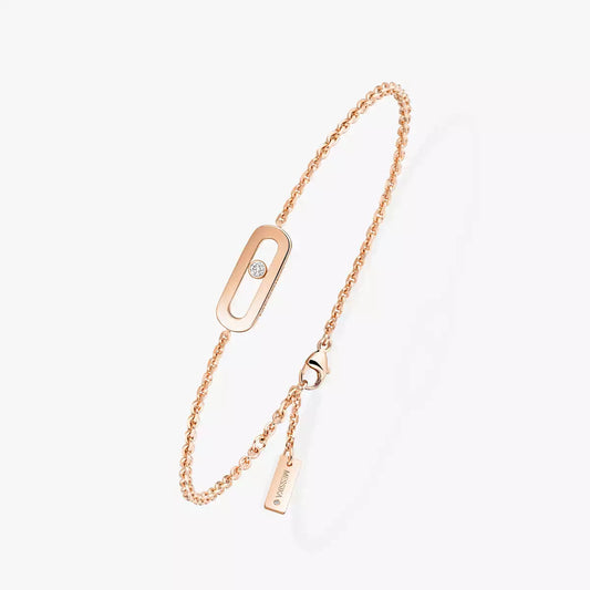 [Aurelle Style]Move Uno Diamond Bracelet