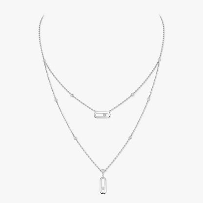 [Aurelle Style] Move Uno Diamond Necklace