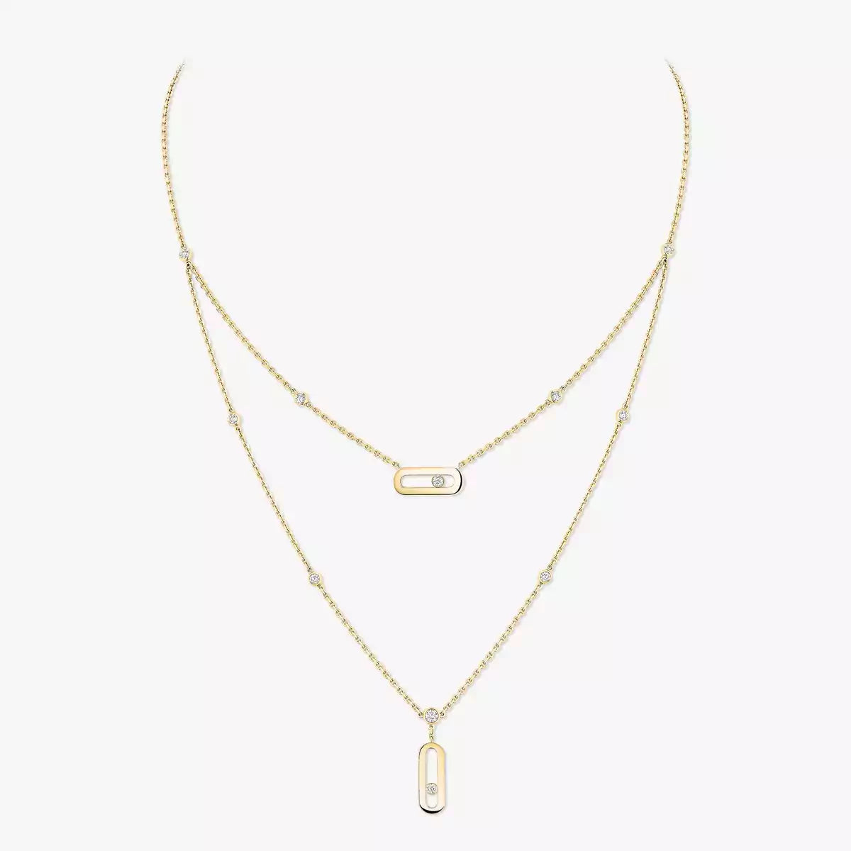 [Aurelle Style] Move Uno Diamond Necklace
