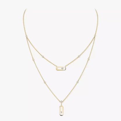 [Aurelle Style] Move Uno Diamond Necklace