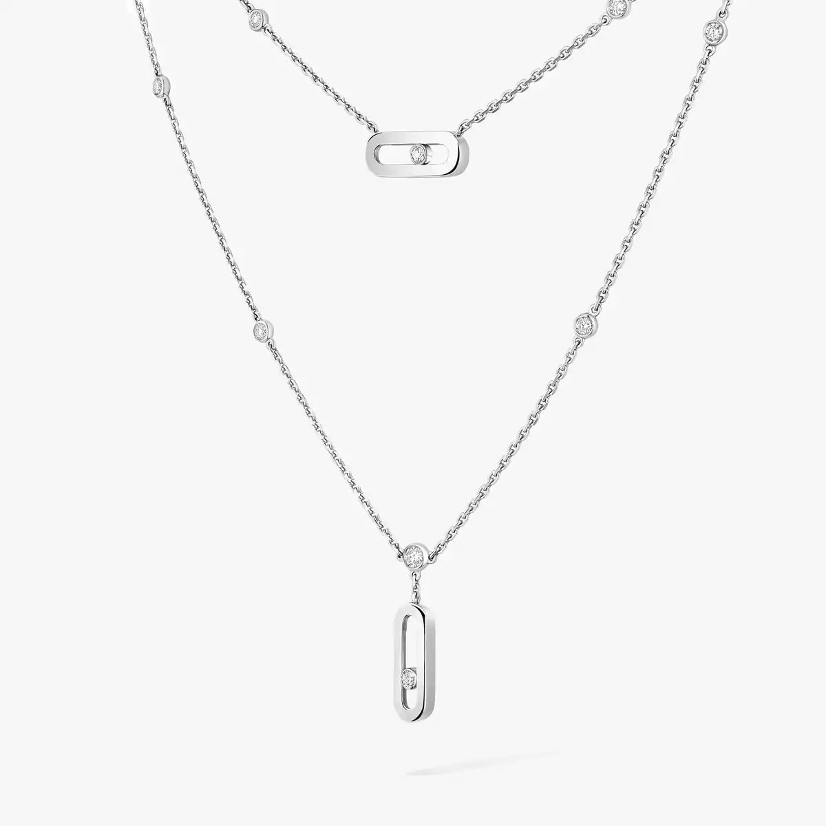 [Aurelle Style] Move Uno Diamond Necklace