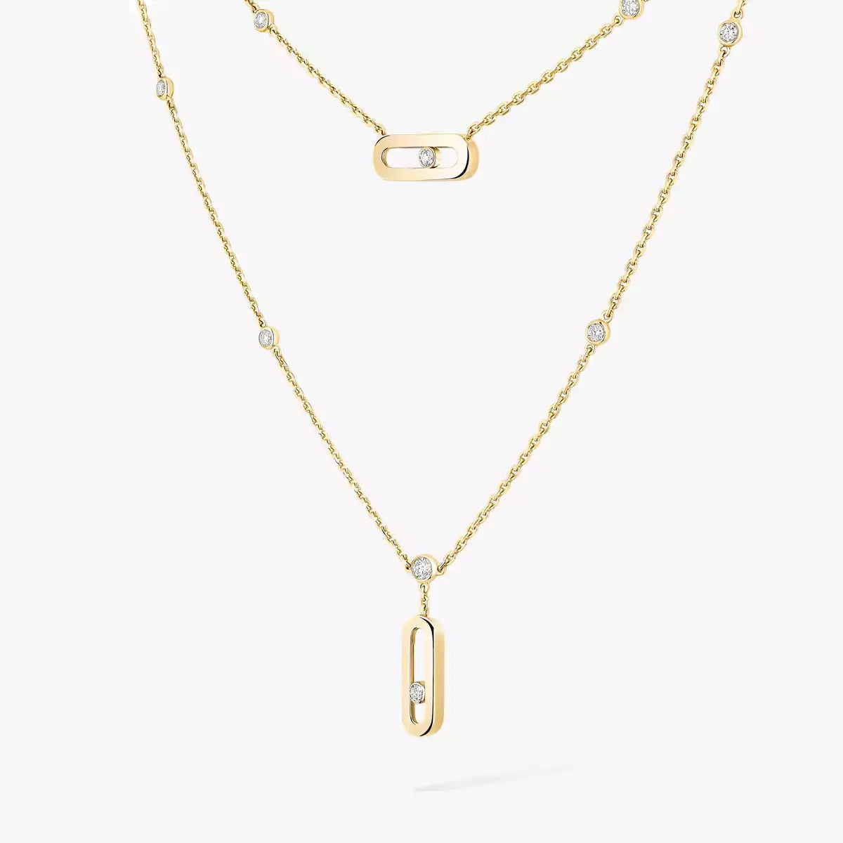 [Aurelle Style] Move Uno Diamond Necklace