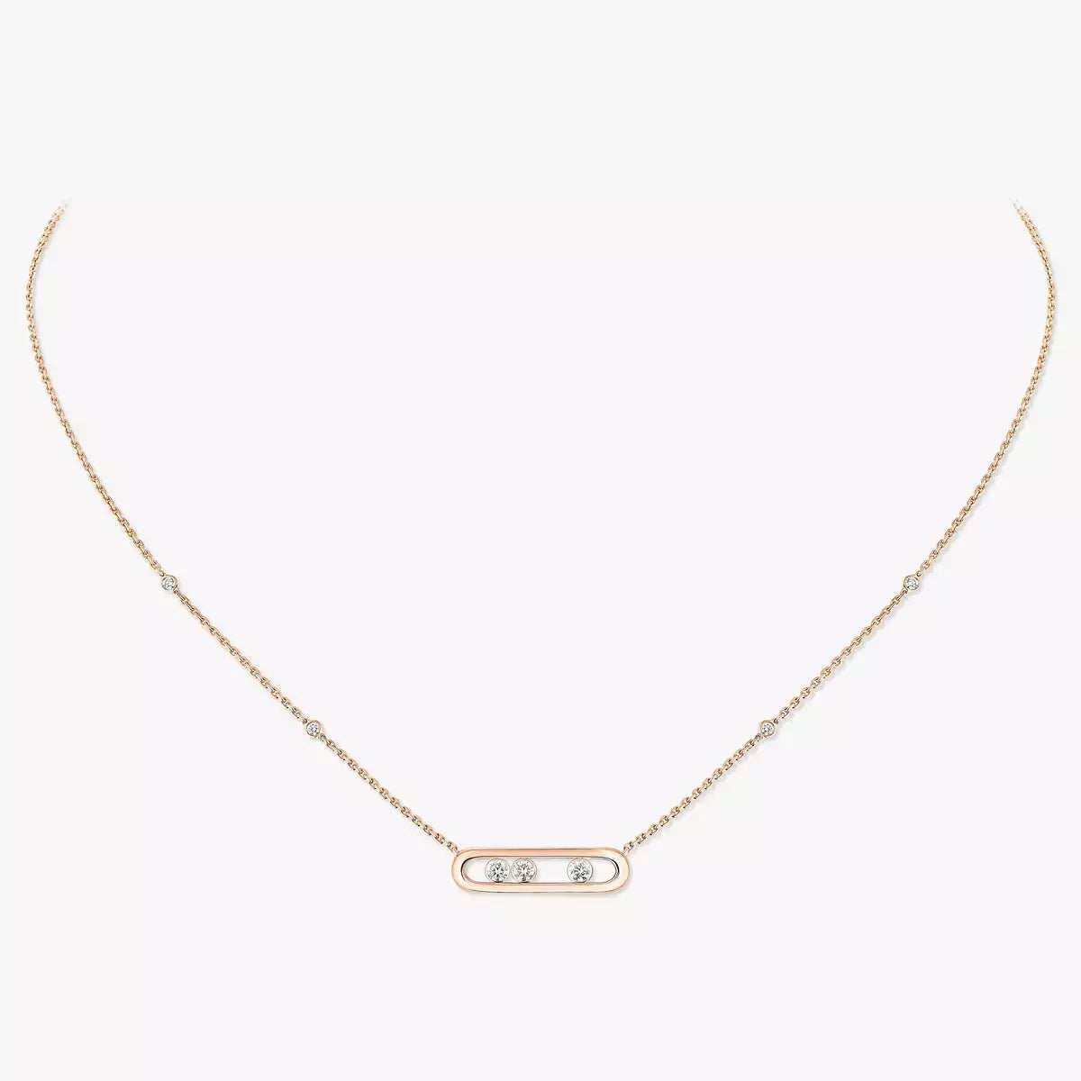 [Aurelle Style] Baby Move Gold Diamond Necklace