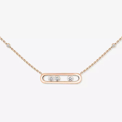 [Aurelle Style] Baby Move Gold Diamond Necklace