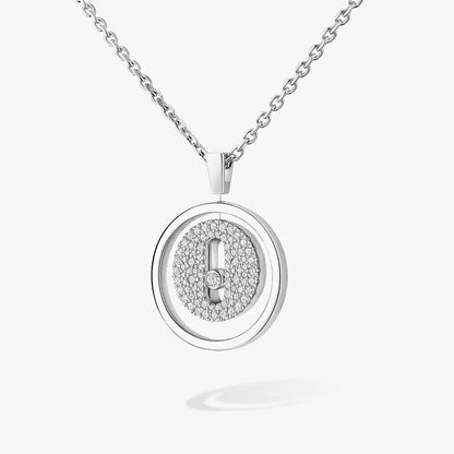 [Aurelle Style] Lucky Move Diamond Necklace