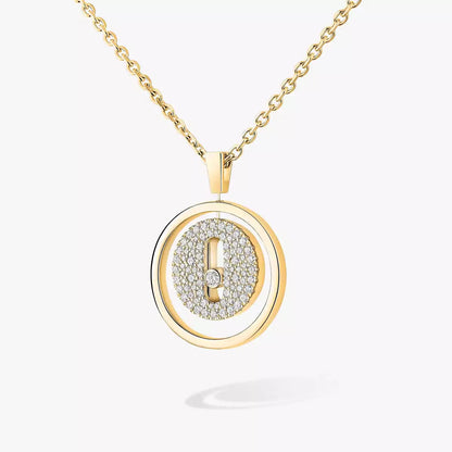 [Aurelle Style] Lucky Move Diamond Necklace