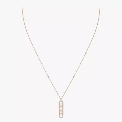 [Aurelle Style]Diamond Necklace Move 10Th