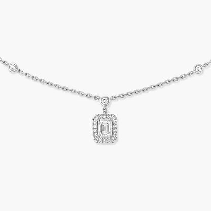 [Aurelle Style]My Twin Diamond Necklace in Silver