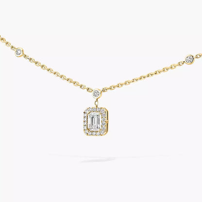 [Aurelle Style]My Twin Diamond Necklace in Silver