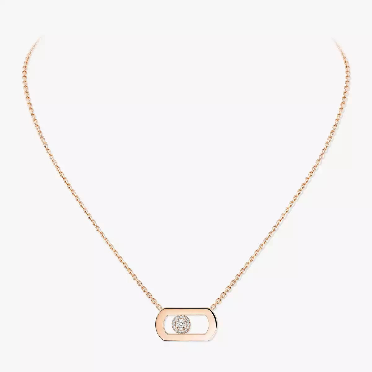 [Aurelle Style]So Move Diamond Necklace in Gold