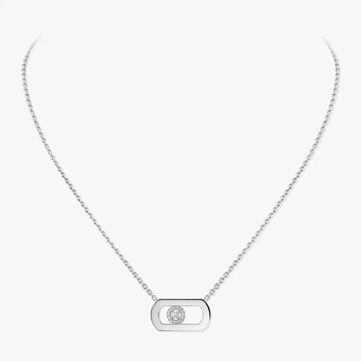 [Aurelle Style]So Move Diamond Necklace in Gold