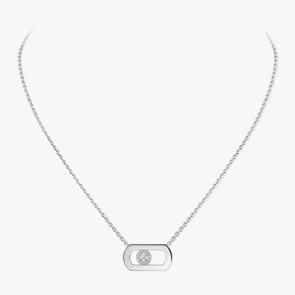 [Aurelle Style]So Move Diamond Necklace in Gold