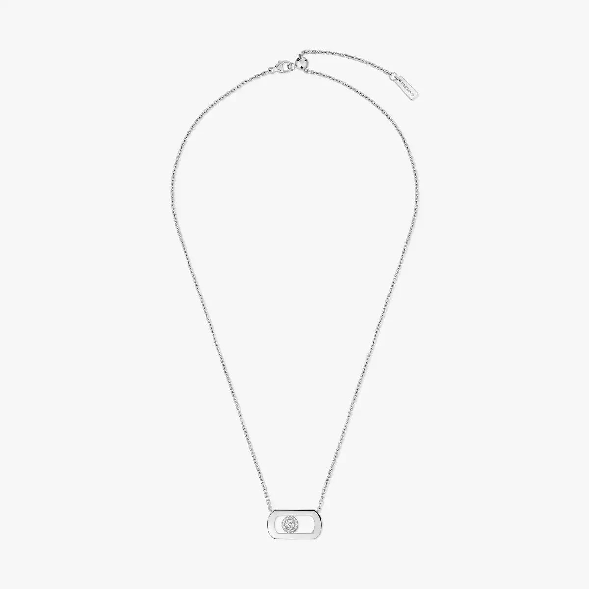 [Aurelle Style]So Move Diamond Necklace in Gold