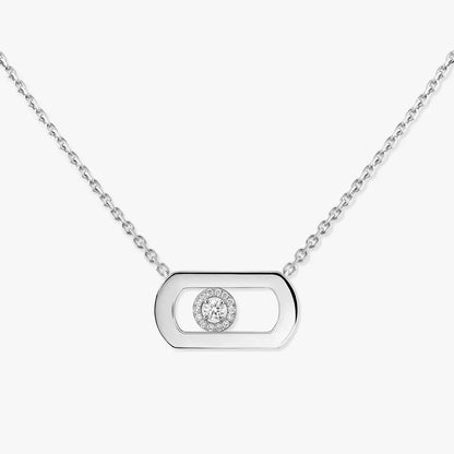 [Aurelle Style]So Move Diamond Necklace in Gold