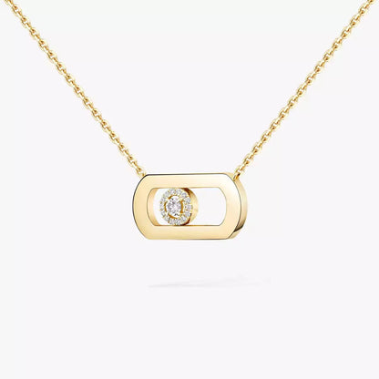 [Aurelle Style]So Move Diamond Necklace in Gold