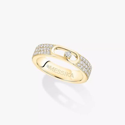 [Aurelle Jewelry]Move Joaillerie Pave_ Diamond Wedding Ring