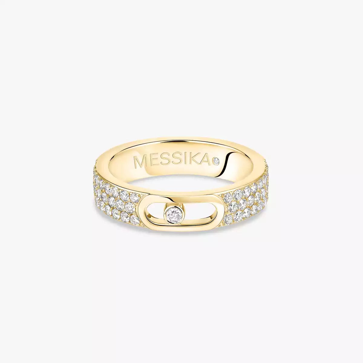 [Aurelle Jewelry]Move Joaillerie Pave_ Diamond Wedding Ring