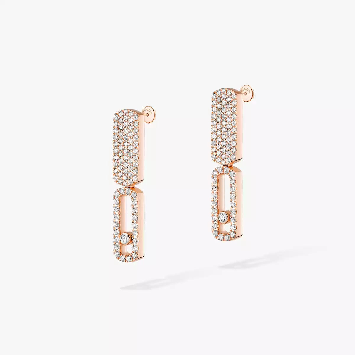[Aurelle Style]Imperial Move SM Diamond Earrings