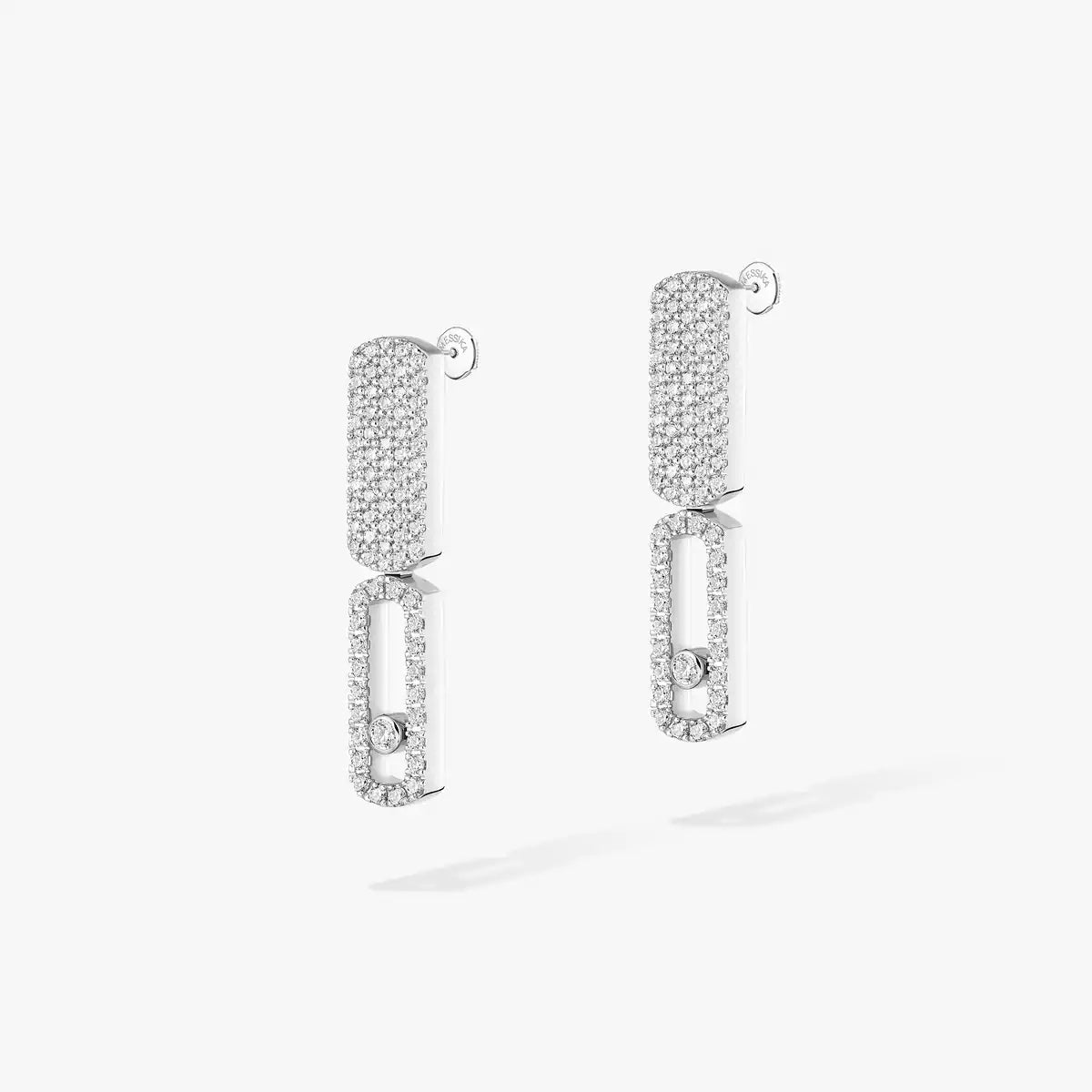 [Aurelle Style]Imperial Move SM Diamond Earrings