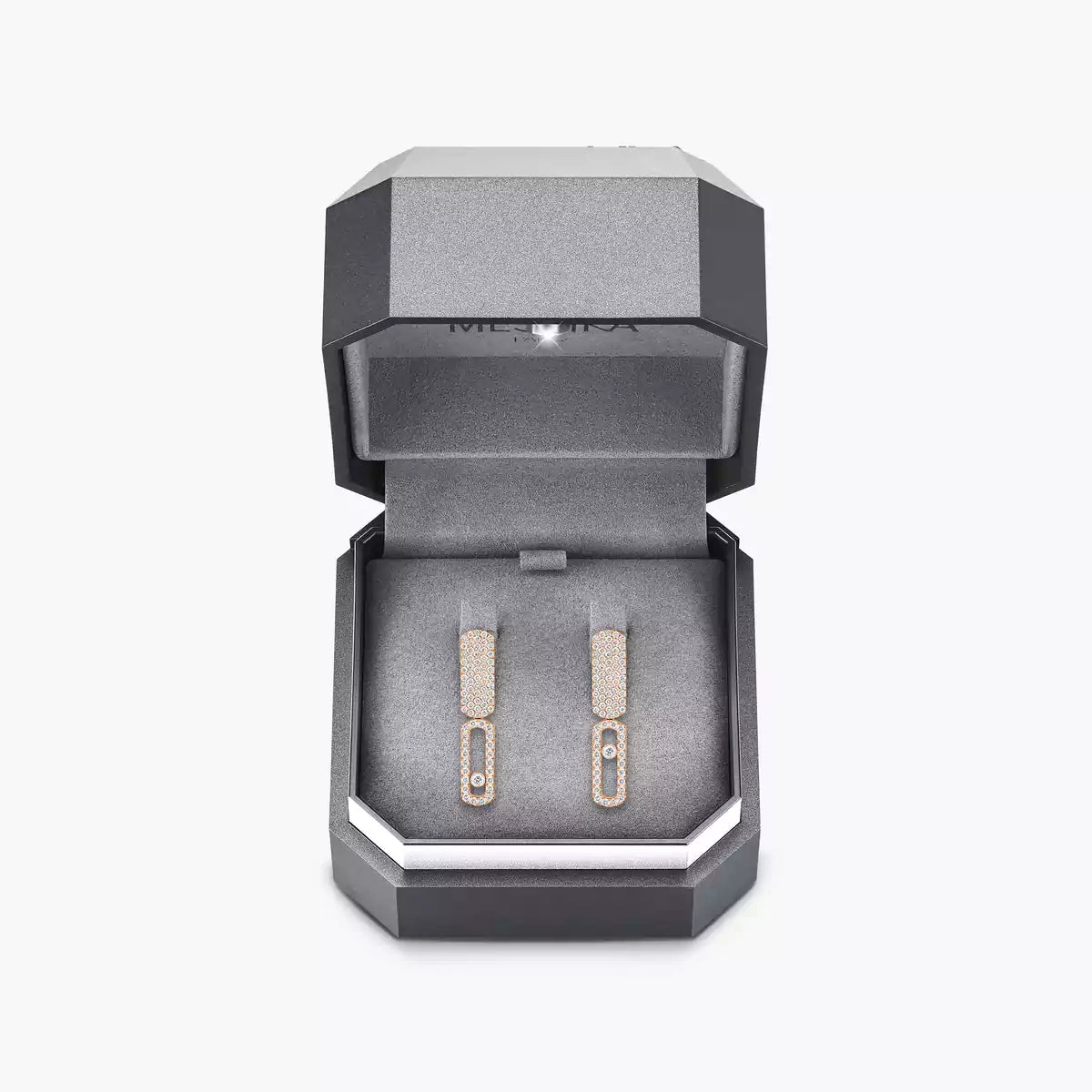 [Aurelle Style]Imperial Move SM Diamond Earrings