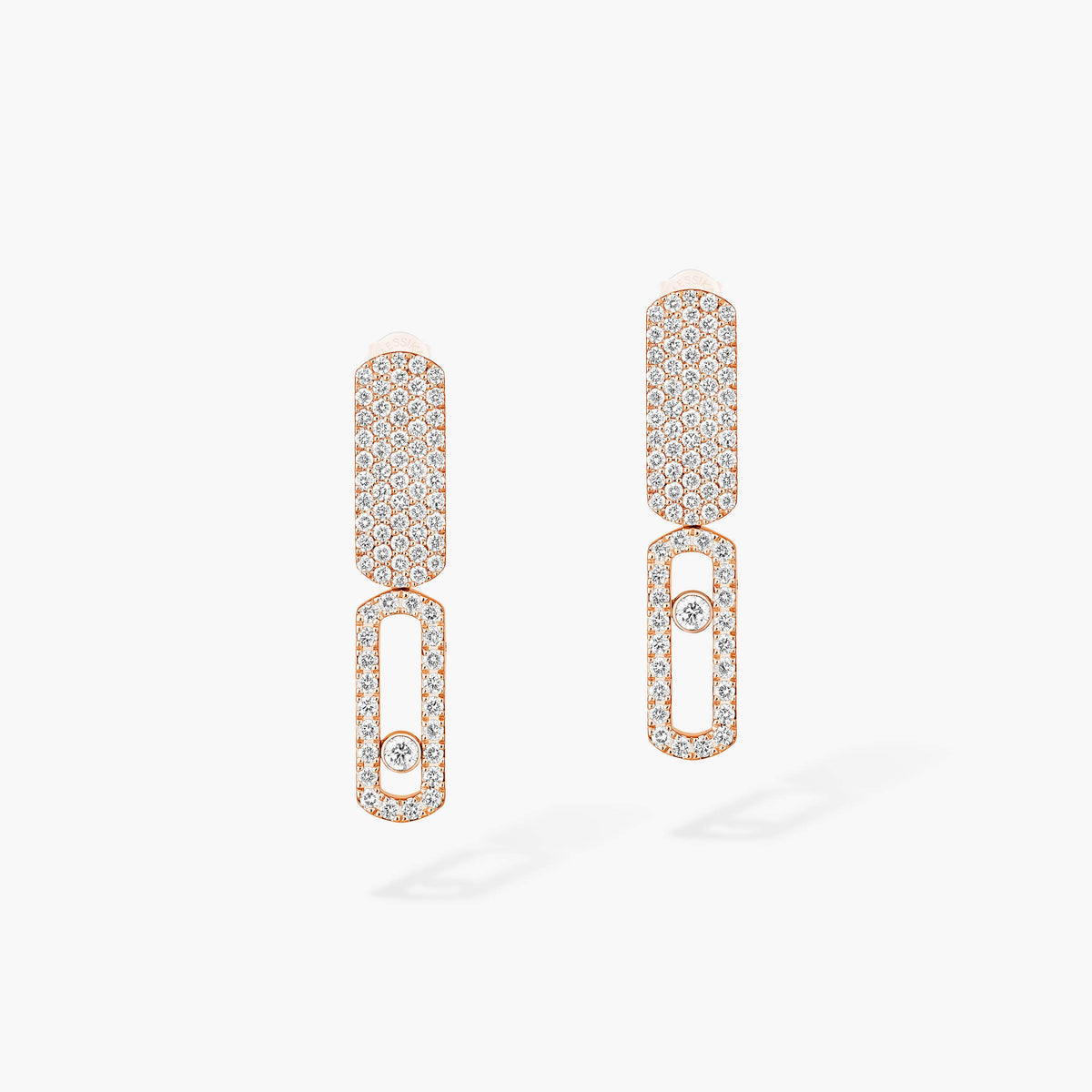 [Aurelle Style]Imperial Move SM Diamond Earrings