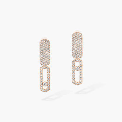 [Aurelle Style]Imperial Move SM Diamond Earrings