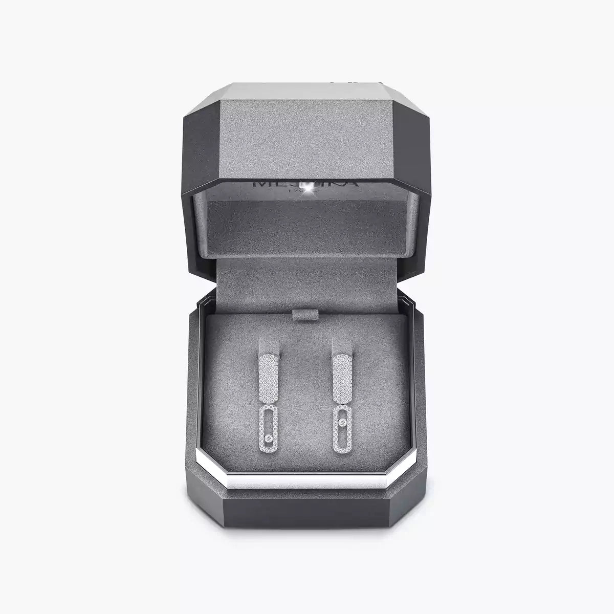 [Aurelle Style]Imperial Move SM Diamond Earrings
