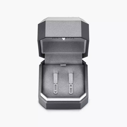 [Aurelle Style]Imperial Move SM Diamond Earrings