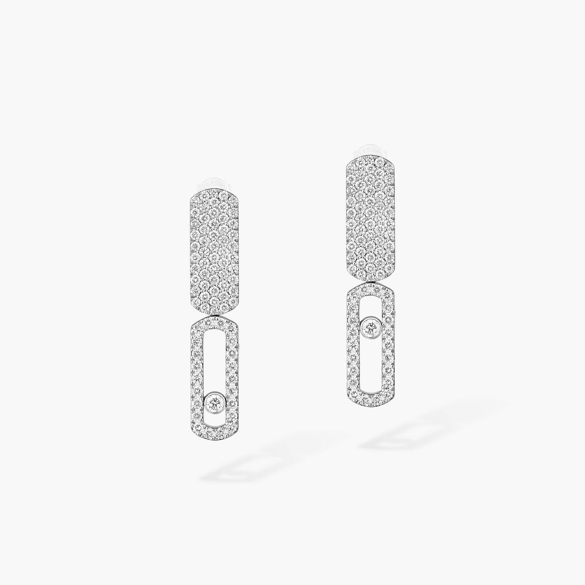 [Aurelle Style]Imperial Move SM Diamond Earrings