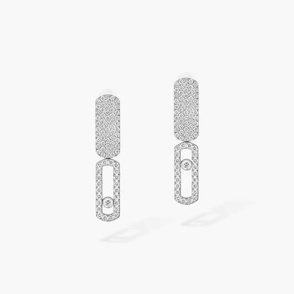 [Aurelle Style]Imperial Move SM Diamond Earrings