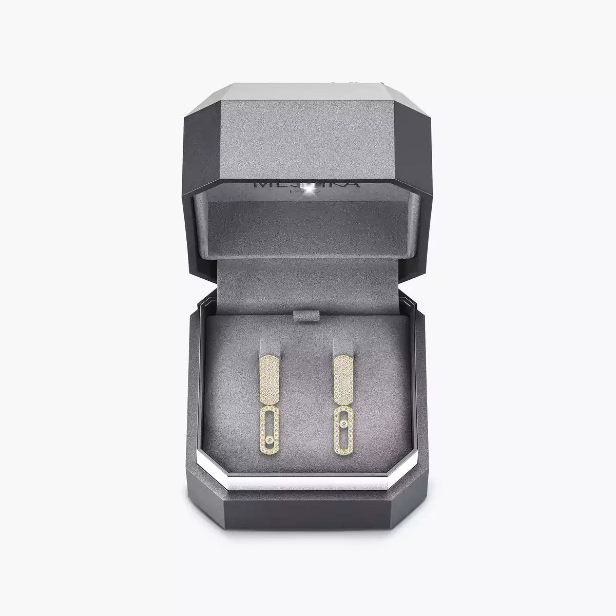 [Aurelle Style]Imperial Move SM Diamond Earrings
