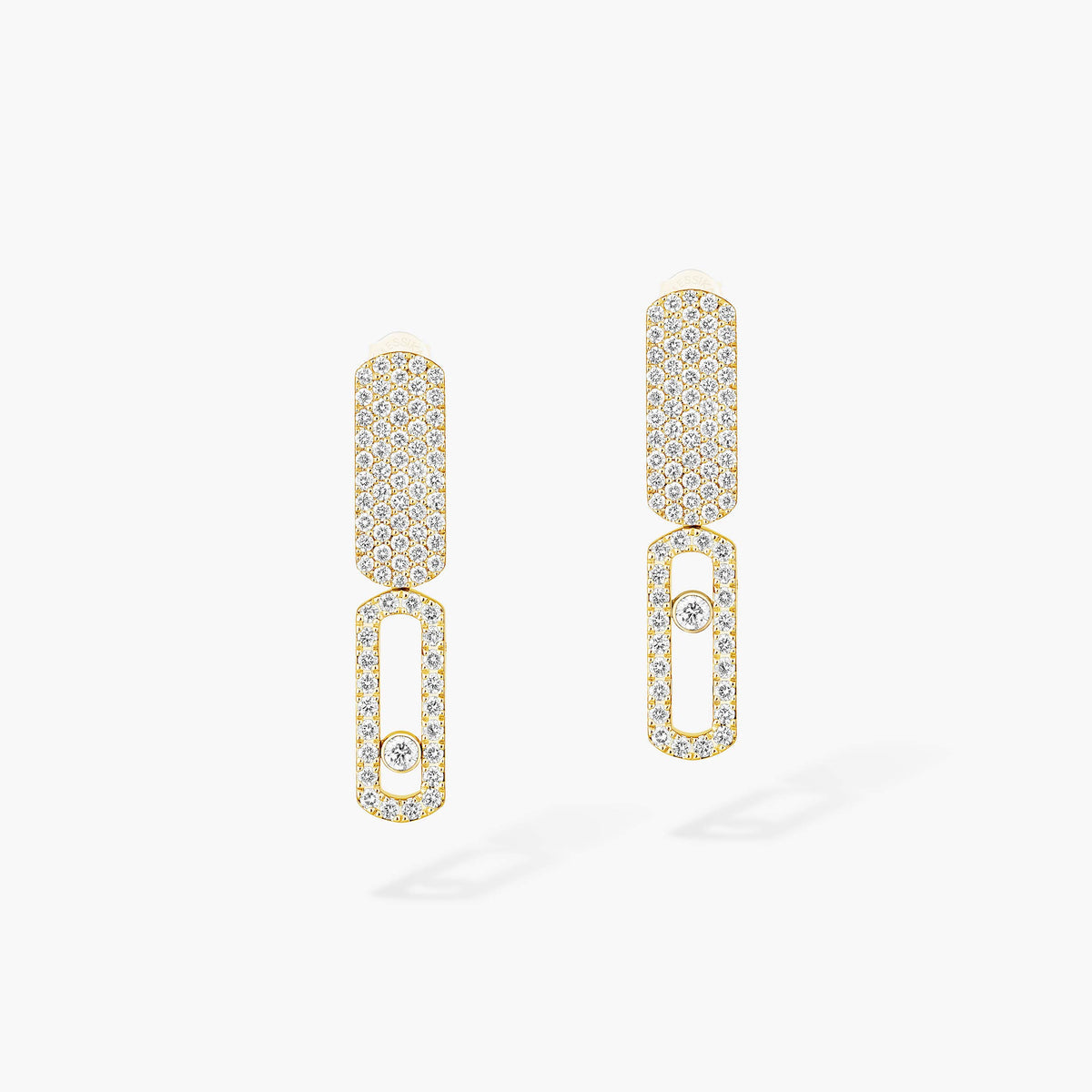 [Aurelle Style]Imperial Move SM Diamond Earrings