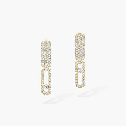 [Aurelle Style]Imperial Move SM Diamond Earrings