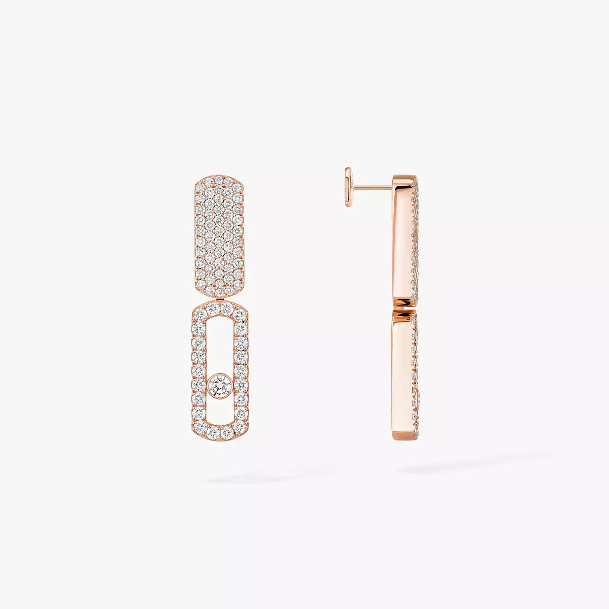 [Aurelle Style]Imperial Move SM Diamond Earrings
