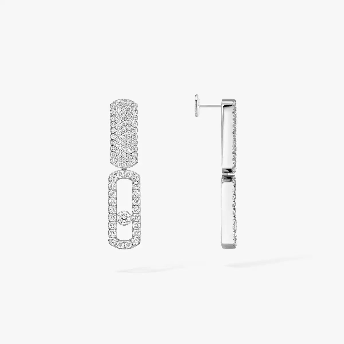 [Aurelle Style]Imperial Move SM Diamond Earrings