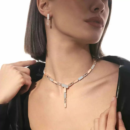 [Aurelle Style]Imperial Move SM Diamond Earrings