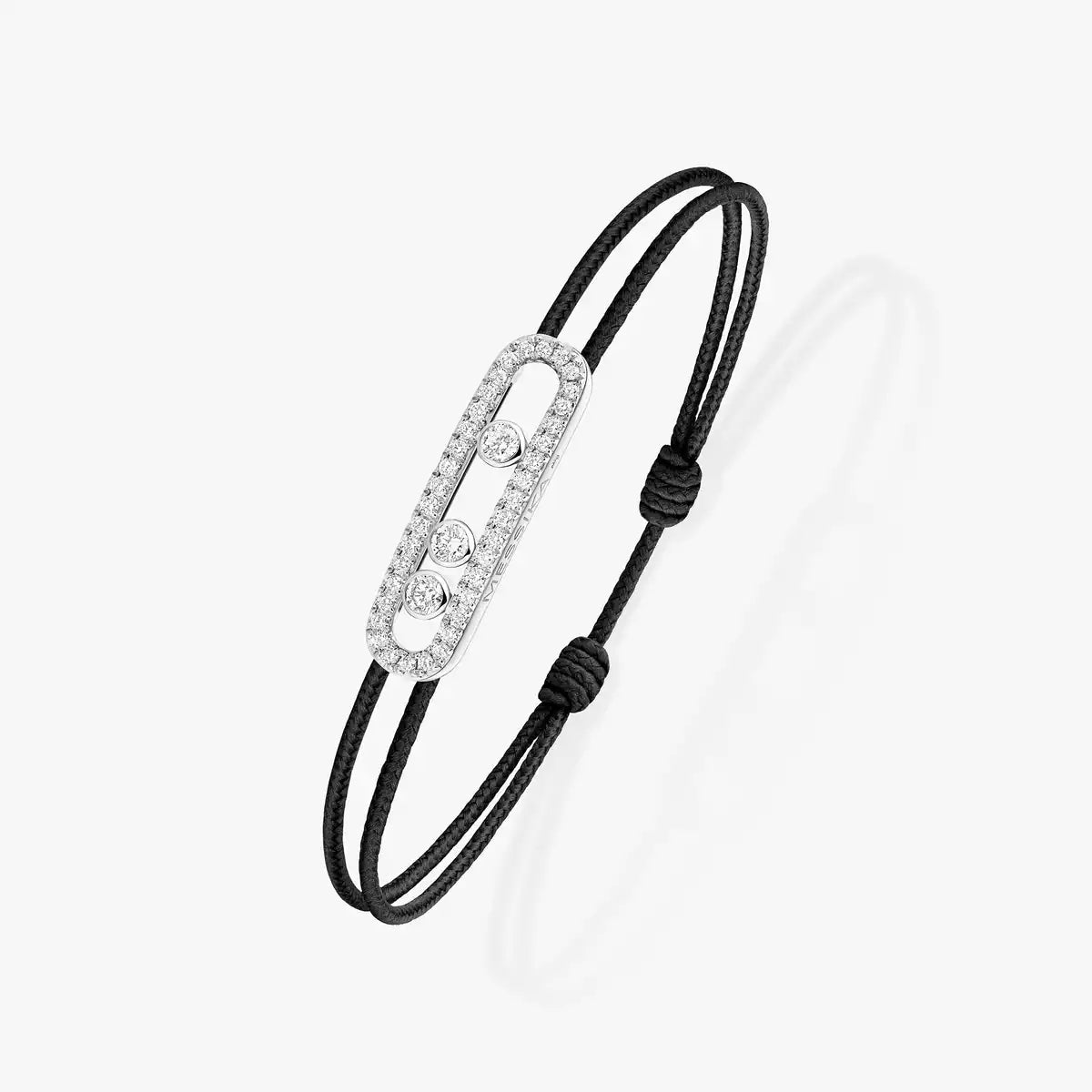 [Aurelle Style]Messika Care(s) pink cord pavé bracelet