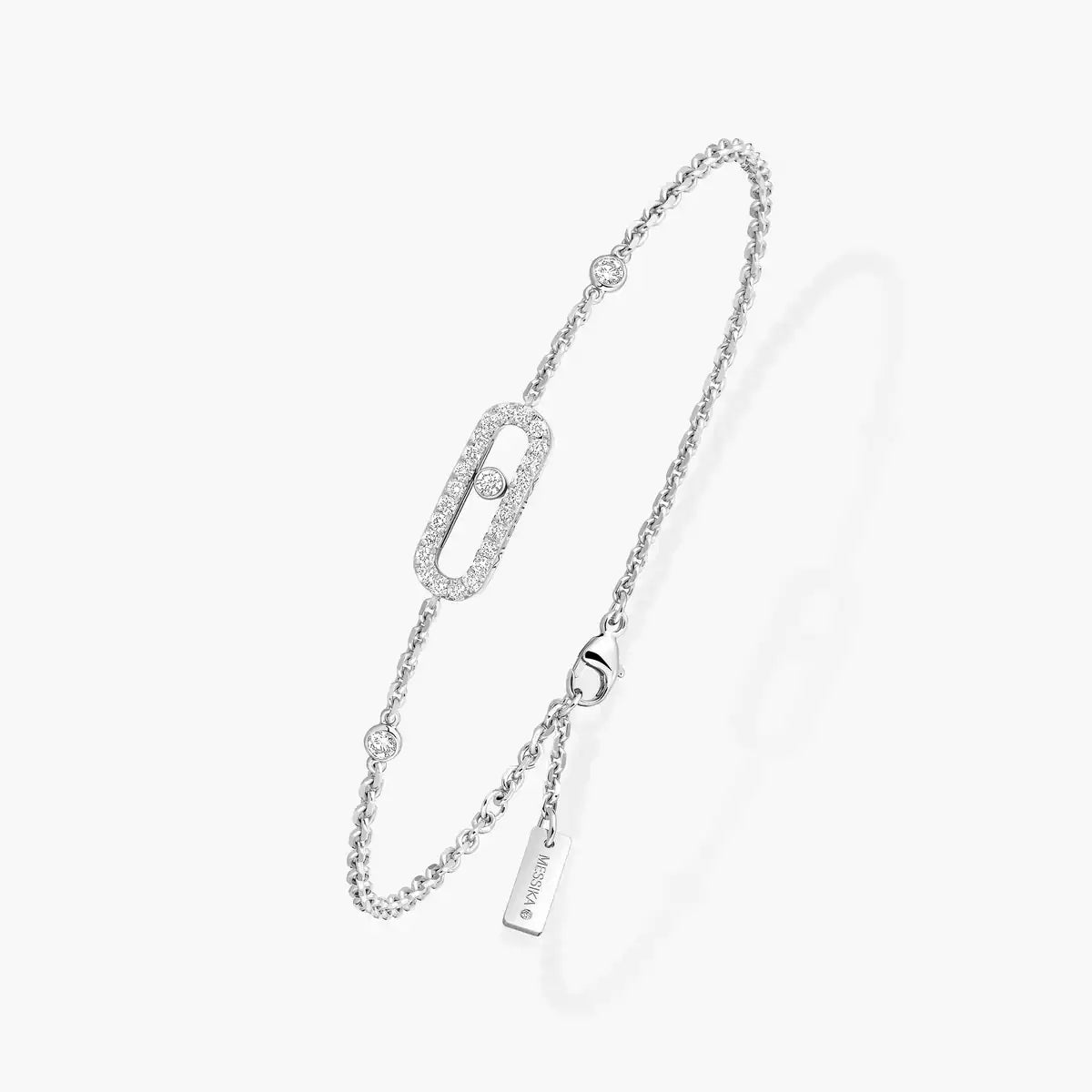 [Aurelle Style]Move Uno Diamond Bracelet